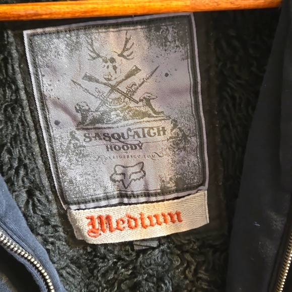 7) Fox Sasquatch Zip Hoodie - Picture 6 of 9